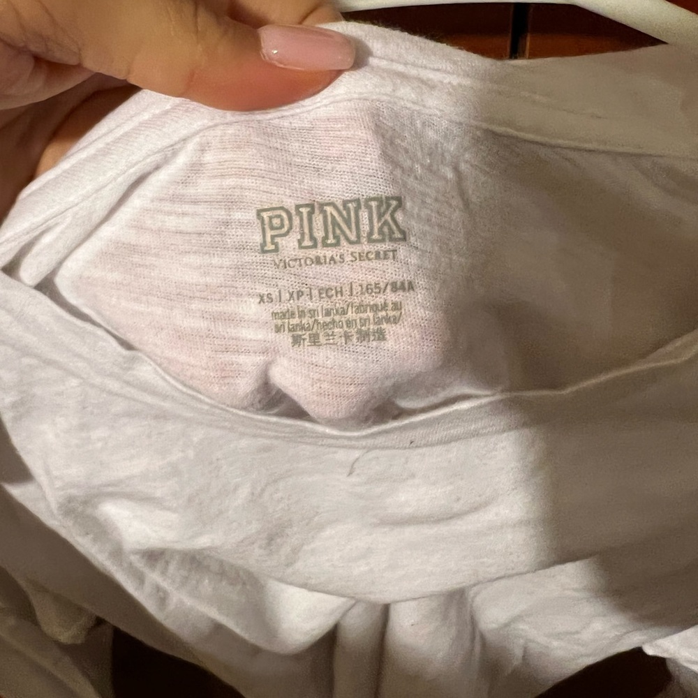 Simple cropped white shirt size XS